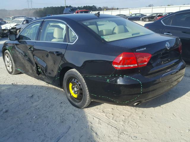 1VWAS7A33FC104714 - 2015 VOLKSWAGEN PASSAT S შავი ფოტო 9