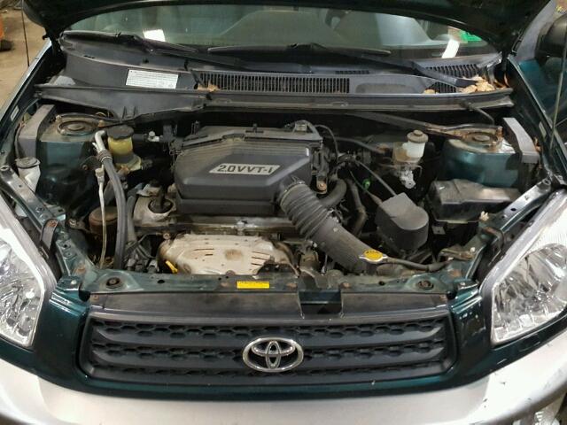 JTEGH20V030088112 - 2003 TOYOTA RAV4 GREEN photo 7