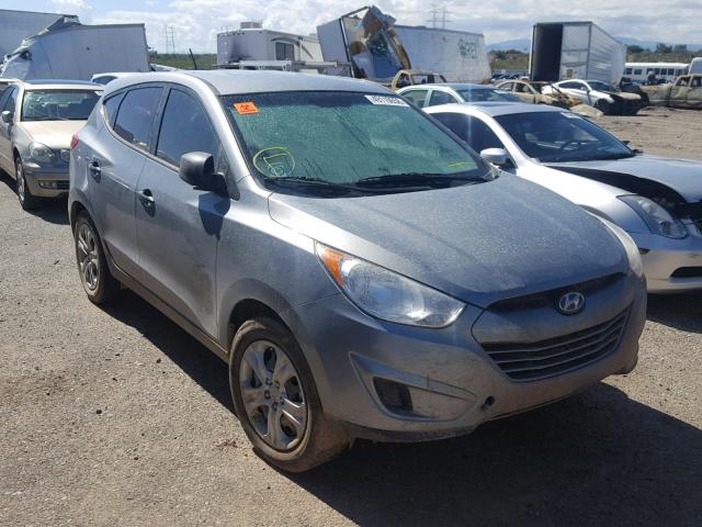 KM8JT3AB1BU121690 - 2011 HYUNDAI TUCSON GL SILVER photo 1