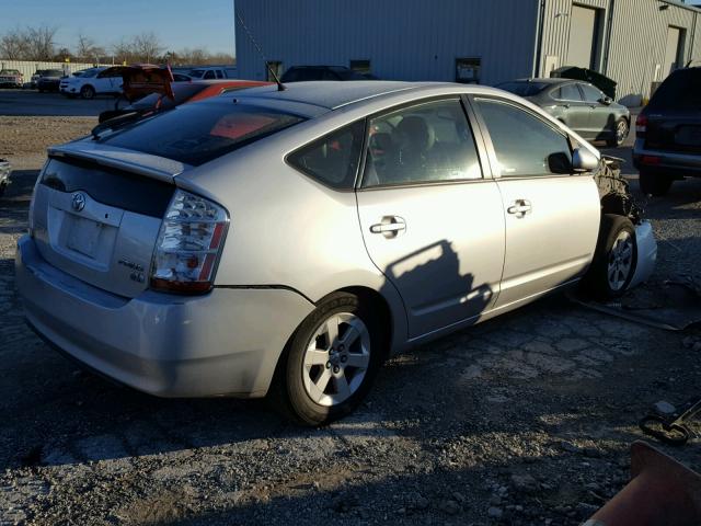 JTDKB20U873285766 - 2007 TOYOTA PRIUS GRAY photo 4