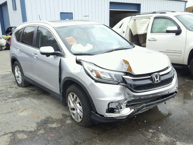 2HKRM3H77FH535904 - 2015 HONDA CR-V EXL SILVER photo 1