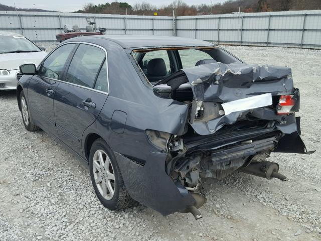 1HGCM66583A004188 - 2003 HONDA ACCORD GRAY photo 3