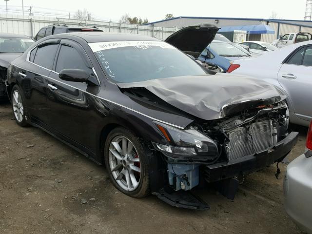 1N4AA5AP5BC835609 - 2011 NISSAN MAXIMA S BLACK photo 1