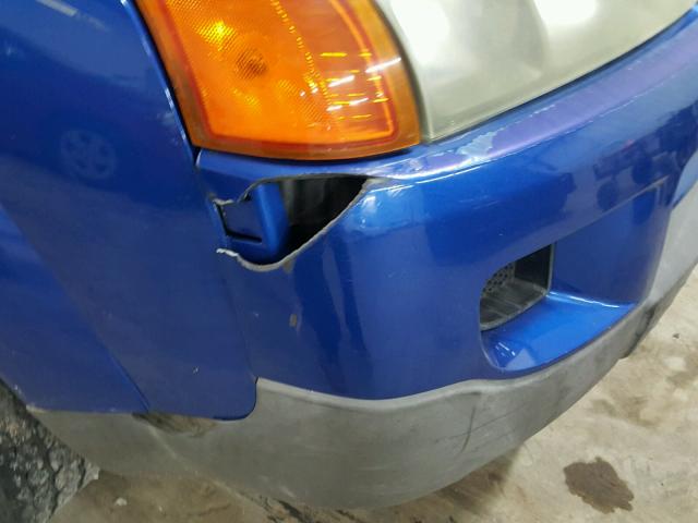 5GZCZ23D24S850346 - 2004 SATURN VUE BLUE photo 10