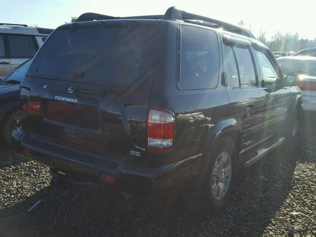 JN8DR09Y23W815693 - 2003 NISSAN PATHFINDER BLACK photo 4