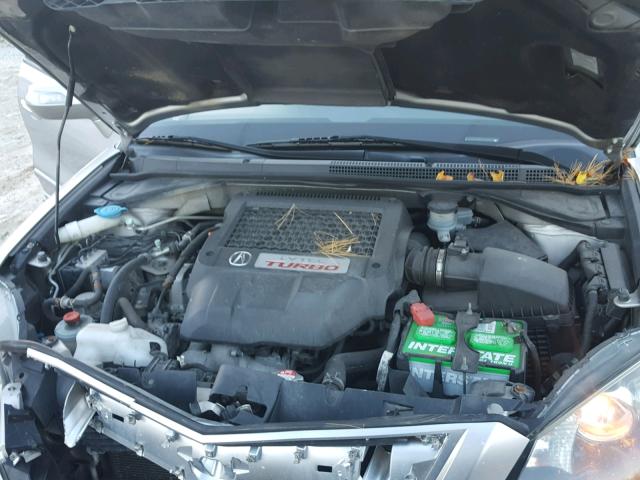 5J8TB1H58BA005118 - 2011 ACURA RDX TECHNO SILVER photo 7