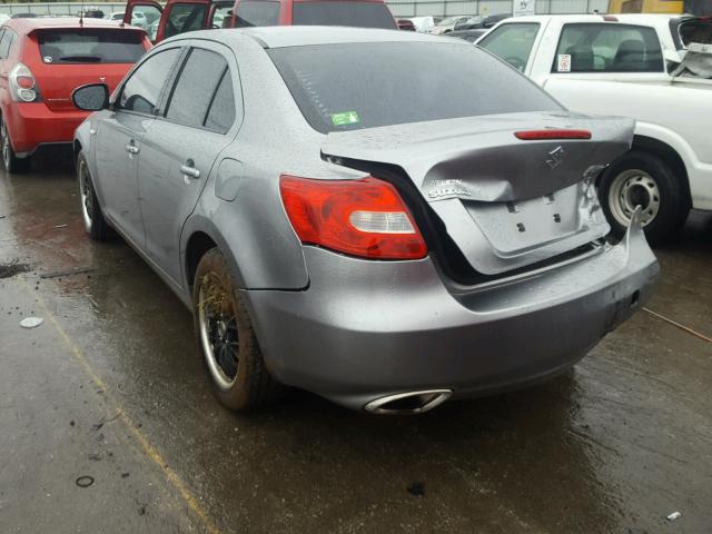 JS2RE9A39A6101578 - 2010 SUZUKI KIZASHI SE GRAY photo 3