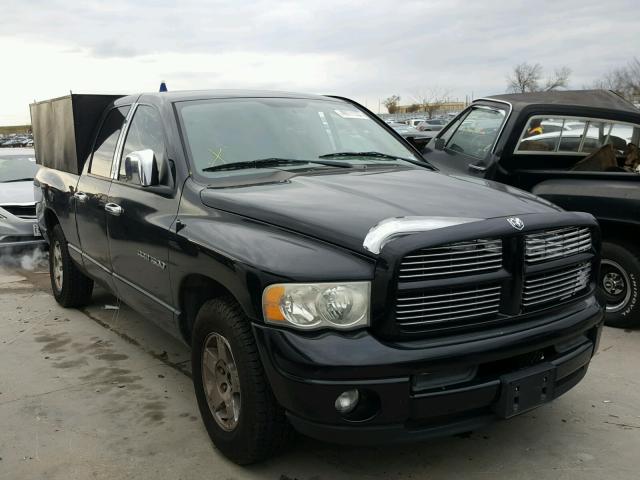 1D7HA18N04S736166 - 2004 DODGE RAM 1500 S BLACK photo 1