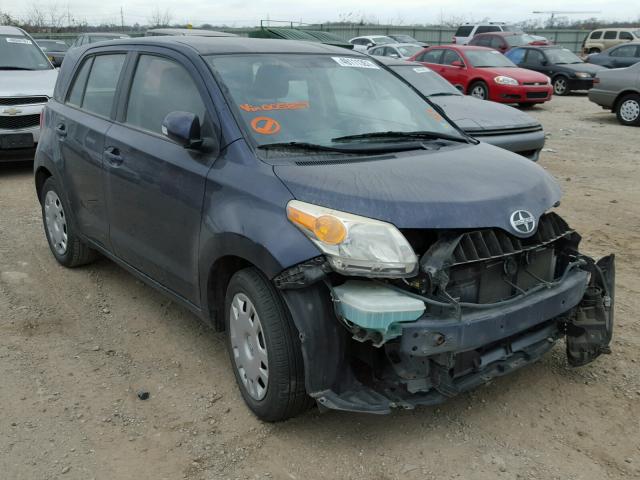 JTKKU4B46A1005857 - 2010 TOYOTA SCION XD BLUE photo 1