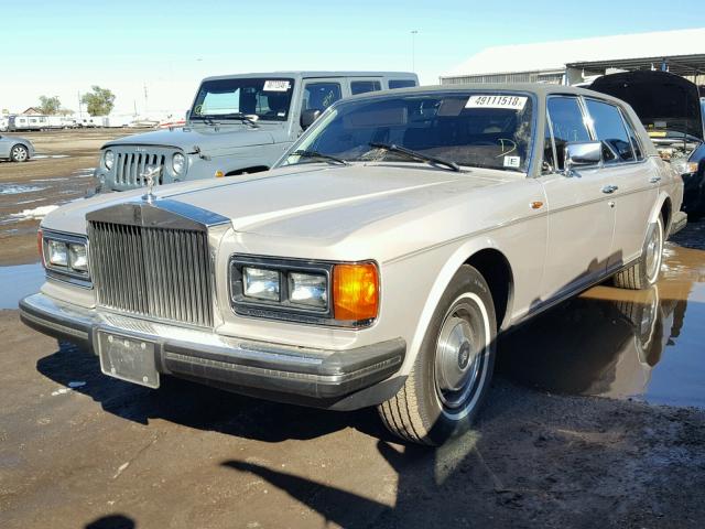 SCAZN42A9ECX10016 - 1984 ROLLS-ROYCE SILVER SPU BROWN photo 2