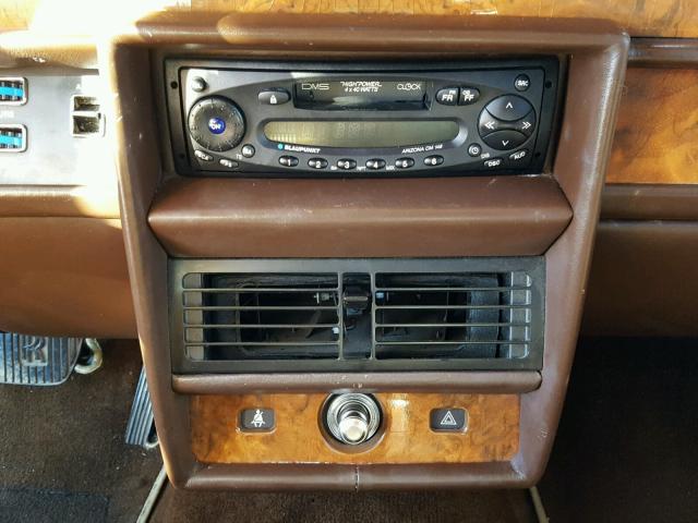 SCAZN42A9ECX10016 - 1984 ROLLS-ROYCE SILVER SPU BROWN photo 9