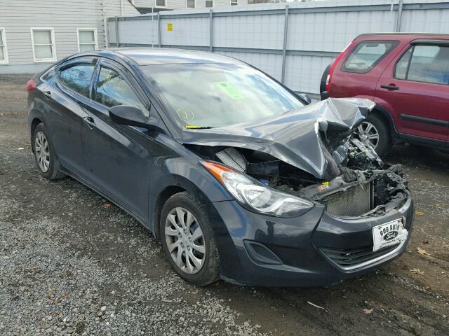 5NPDH4AEXDH208259 - 2013 HYUNDAI ELANTRA GL BLACK photo 1