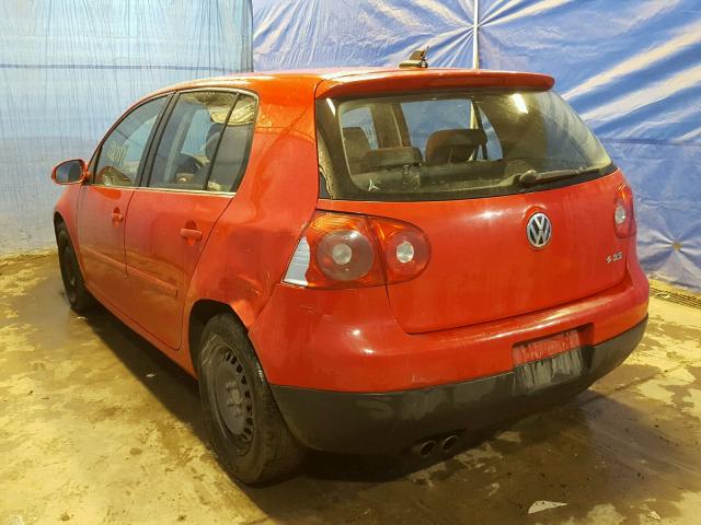 WVWDA71K88W242289 - 2008 VOLKSWAGEN RABBIT RED photo 3