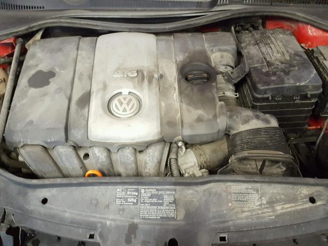 WVWDA71K88W242289 - 2008 VOLKSWAGEN RABBIT RED photo 7