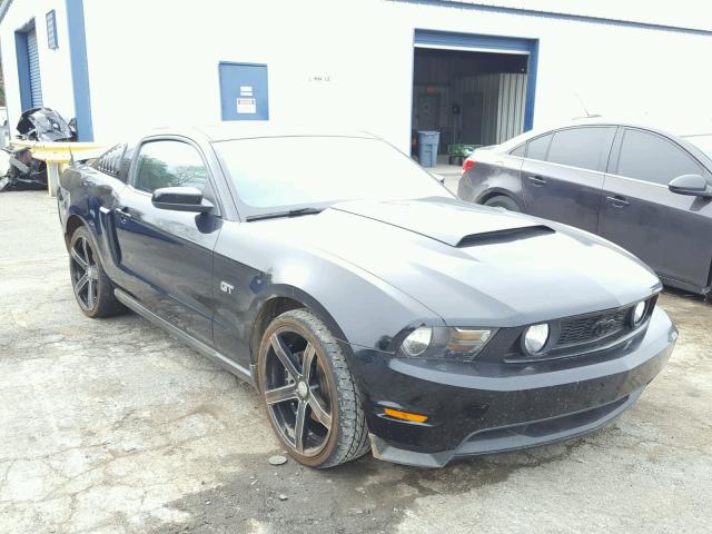 1ZVBP8CH0A5149451 - 2010 FORD MUSTANG GT BLACK photo 1