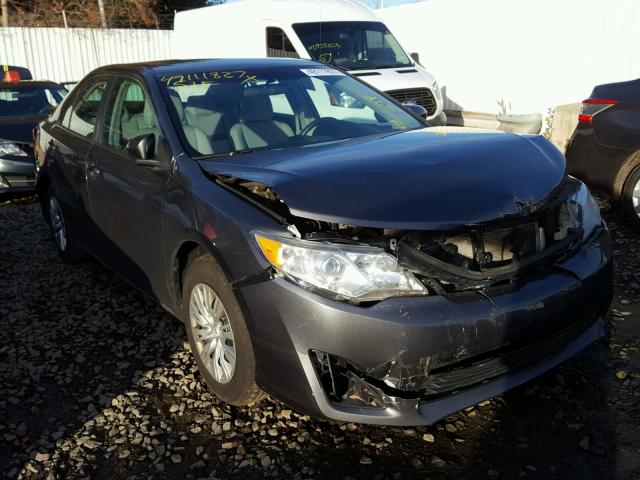 4T4BF1FK1DR278797 - 2013 TOYOTA CAMRY L GRAY photo 1