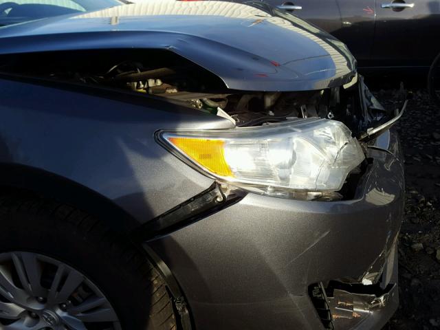 4T4BF1FK1DR278797 - 2013 TOYOTA CAMRY L 灰色 照片 9