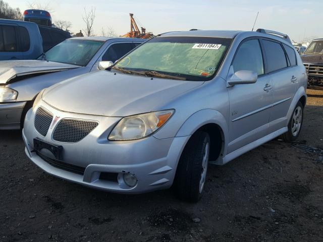 5Y2SM67836Z436146 - 2006 PONTIAC VIBE SILVER photo 2