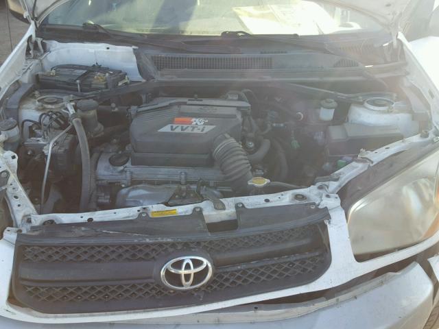 JTEGD20V850085036 - 2005 TOYOTA RAV4 WHITE photo 7