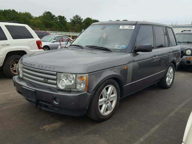 SALMF114X5A191265 - 2005 LAND ROVER RANGE ROVE GRAY photo 2