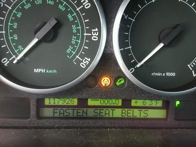 SALMF114X5A191265 - 2005 LAND ROVER RANGE ROVE GRAY photo 8