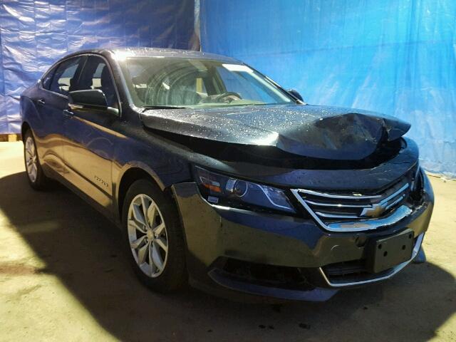 2G1105S38H9185353 - 2017 CHEVROLET IMPALA LT BLUE photo 1