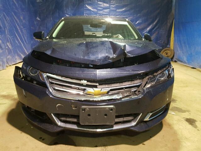 2G1105S38H9185353 - 2017 CHEVROLET IMPALA LT BLUE photo 9