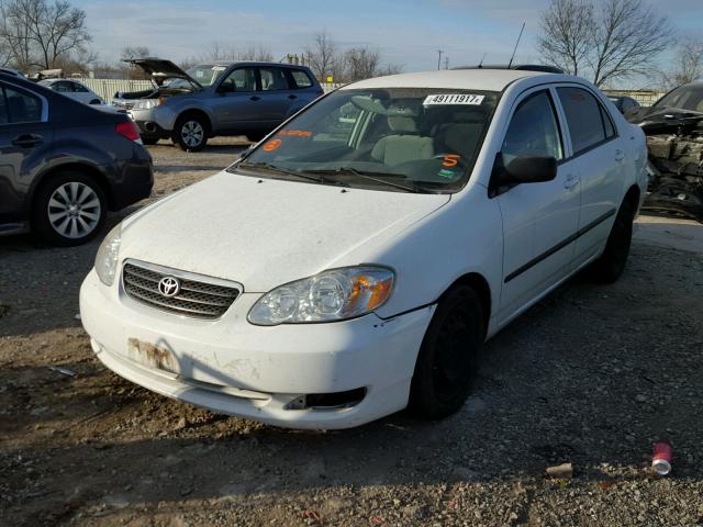 2T1BR32E97C827696 - 2007 TOYOTA COROLLA CE WHITE photo 2