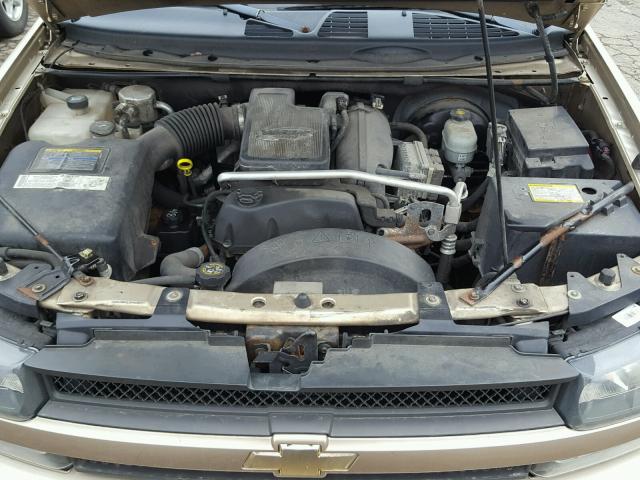 1GNET16S256154197 - 2005 CHEVROLET TRAILBLAZE GOLD photo 7