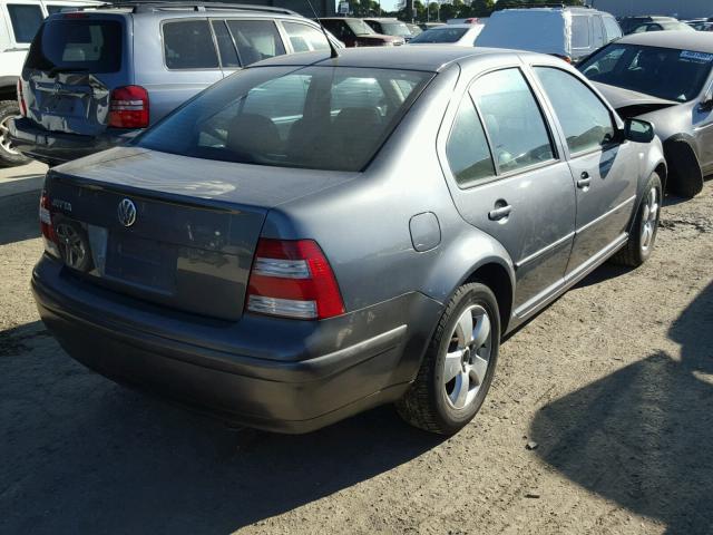 3VWSA69M94M120782 - 2004 VOLKSWAGEN JETTA GLS GRAY photo 4