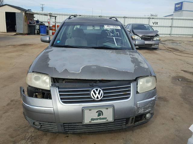 WVWVD63B52E021751 - 2002 VOLKSWAGEN PASSAT GLS GRAY photo 7