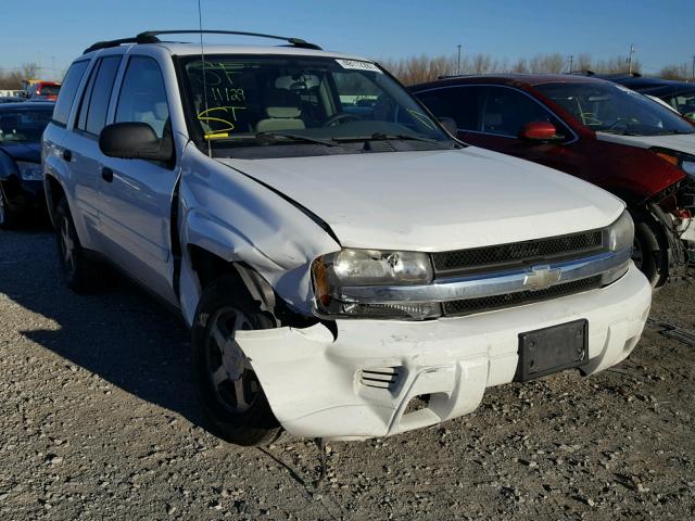 1GNDT13S662231307 - 2006 CHEVROLET TRAILBLAZE WHITE photo 1