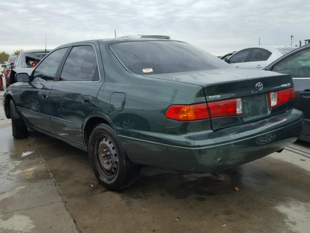 4T1BG22K31U087557 - 2001 TOYOTA CAMRY CE GREEN photo 3