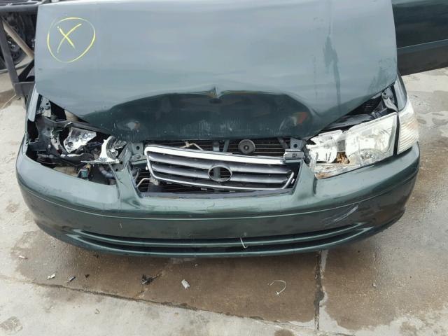 4T1BG22K31U087557 - 2001 TOYOTA CAMRY CE GREEN photo 7