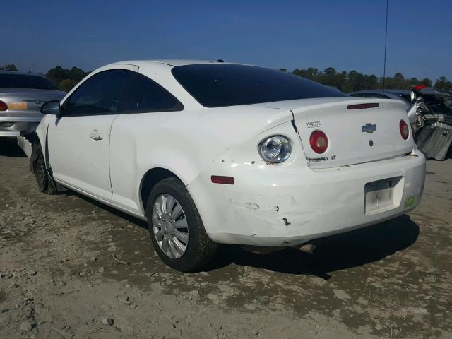 1G1AL18F387107033 - 2008 CHEVROLET COBALT LT WHITE photo 3