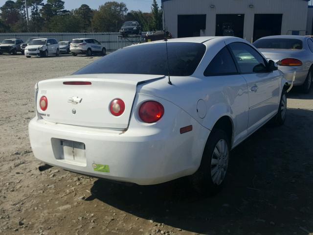 1G1AL18F387107033 - 2008 CHEVROLET COBALT LT WHITE photo 4