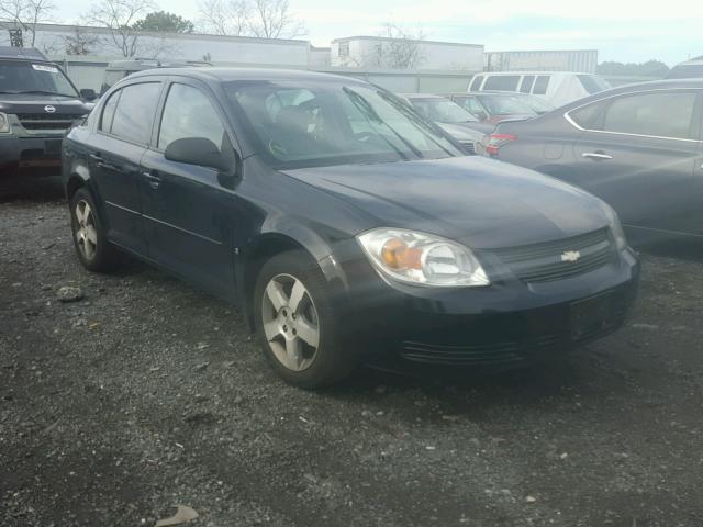 1G1AL58F987179510 - 2008 CHEVROLET COBALT LT BLACK photo 1