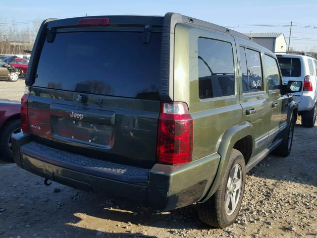 1J8HG48K46C364952 - 2006 JEEP COMMANDER GREEN photo 4