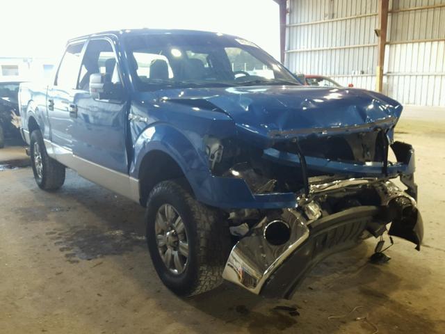 1FTFW1CFXBFC44821 - 2011 FORD F150 SUPER BLUE photo 1