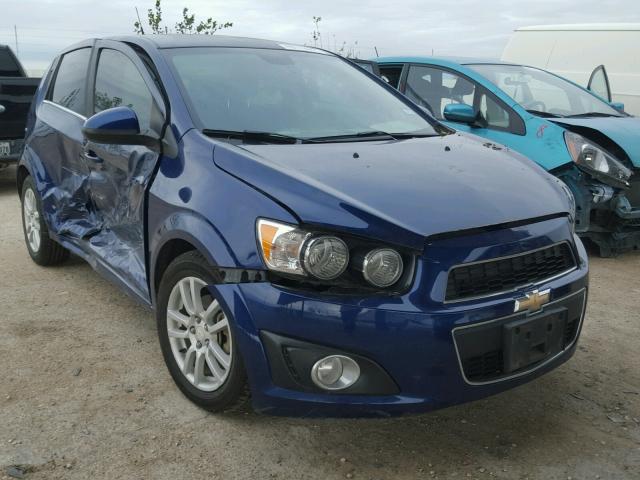 1G1JC6SH7D4112822 - 2013 CHEVROLET SONIC LT BLUE photo 1