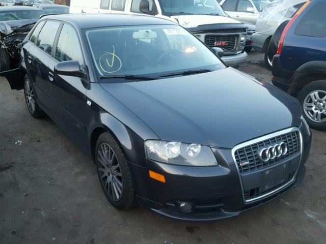 WAUHF78P57A218254 - 2007 AUDI A3 2 GRAY photo 1