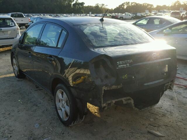 3N1AB61E39L605631 - 2009 NISSAN SENTRA 2.0 BLACK photo 3