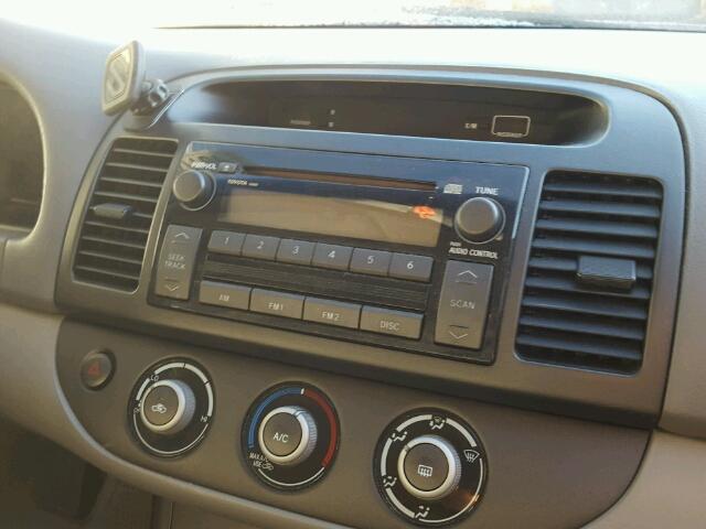 4T1BE32K15U069527 - 2005 TOYOTA CAMRY LE მუქწითელი ფოტო 9