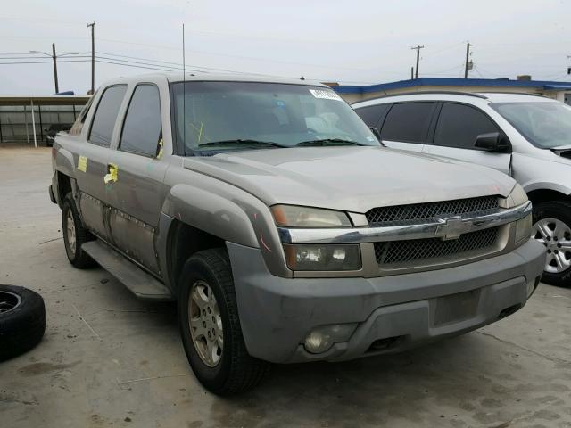 3GNEK13T62G107989 - 2002 CHEVROLET AVALANCHE TAN photo 1