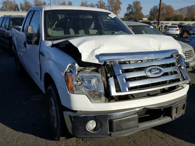 1FTFX1CT9BFB57639 - 2011 FORD F150 SUPER WHITE photo 1