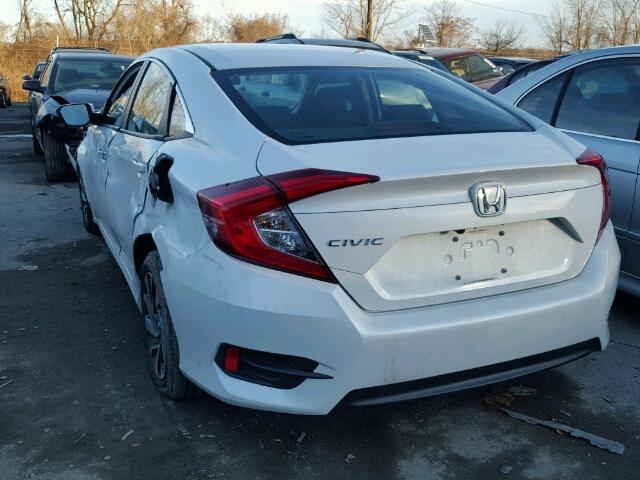 19XFC2F77GE203826 - 2016 HONDA CIVIC EX WHITE photo 3