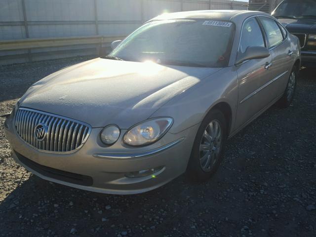 2G4WD582981205099 - 2008 BUICK LACROSSE C BEIGE photo 2