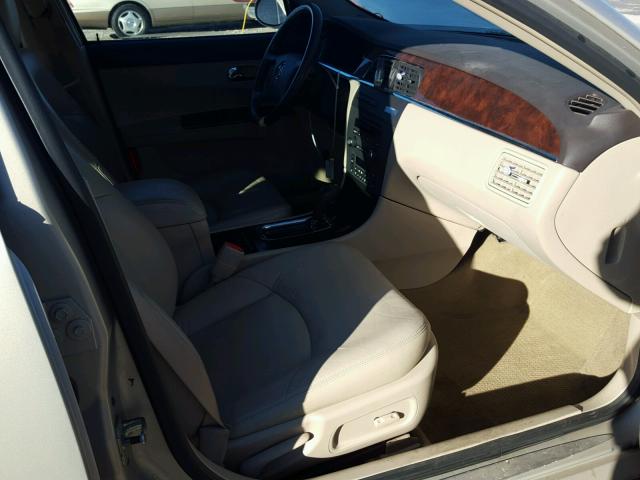 2G4WD582981205099 - 2008 BUICK LACROSSE C BEIGE photo 5