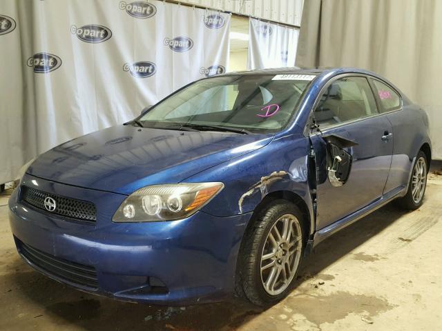 JTKDE167390294187 - 2009 TOYOTA SCION TC BLUE photo 2