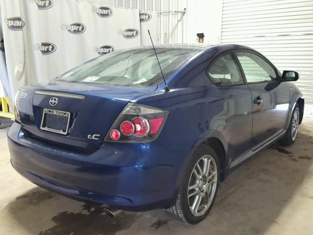 JTKDE167390294187 - 2009 TOYOTA SCION TC BLUE photo 4